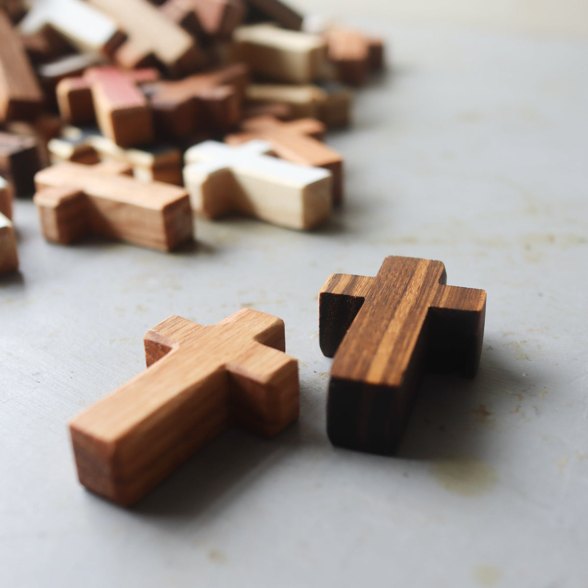 Handmade Wooden Pocket Crosses, photo 19 of 19