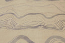 6' x 9' Hand Knotted Swirls Pattern 100% Wool Area rug Ivory