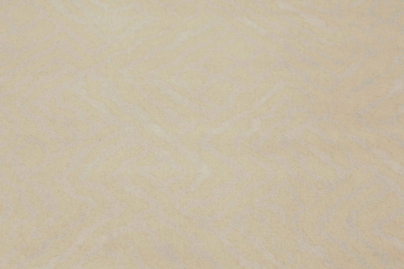 6' x 9' Hand Knotted Abstract 100% Wool Area rug Aqua