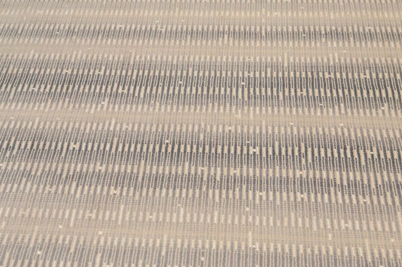 6' x 9' Hand Knotted Glam Industrial 100% Wool Area rug Gray