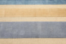 8x10 Blue, Beige Handknotted 100% Wool Oriental Area Rug