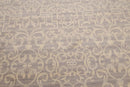 6' x 9' Hand Knotted Transitional 100% Wool Area Rug Gray