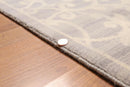 6' x 9' Hand Knotted Transitional 100% Wool Area Rug Gray