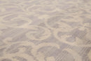 6' x 9' Hand Knotted Transitional 100% Wool Area Rug Gray
