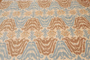 6' x 9' Ikat Design Area Rug Hand Knotted 100% Wool Beige