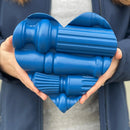 Piano Spindle Hearts by Dennehey Design Co.