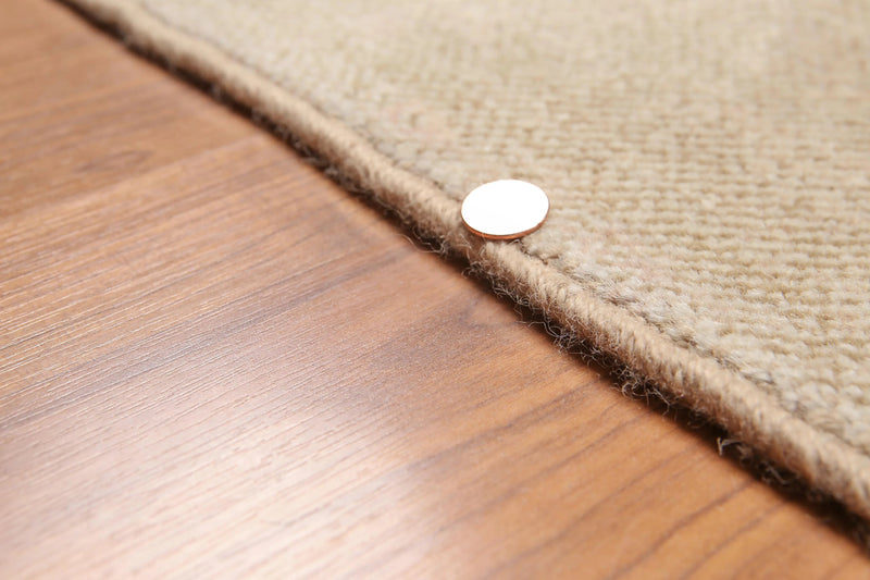 5' x 7' Shabby Chic Modern Area Rug Hand Knotted 100% Wool Beige