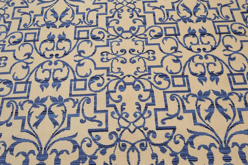 6' x 9' Chinese Art Deco Oriental Area Rug Hand Knotted 100% Wool Ivory