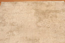 5' x 7' Modern Area Rug Erased Distress Pattern Wool Hand Knotted Tan