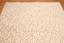 6' x 9' Botanical Hand Knotted Area Rug 100% Wool Taupe