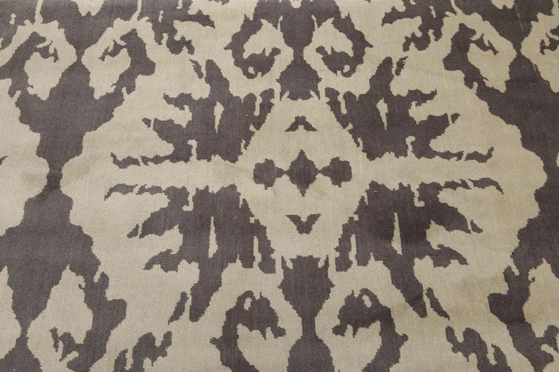 6' x 9' Handmade Traditional Oriental 100% wool Area Rug 6x9 Gray