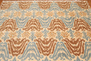 6' x 9' Modern Boho Ikat Area Rug Hand Knotted 100% Wool Beige