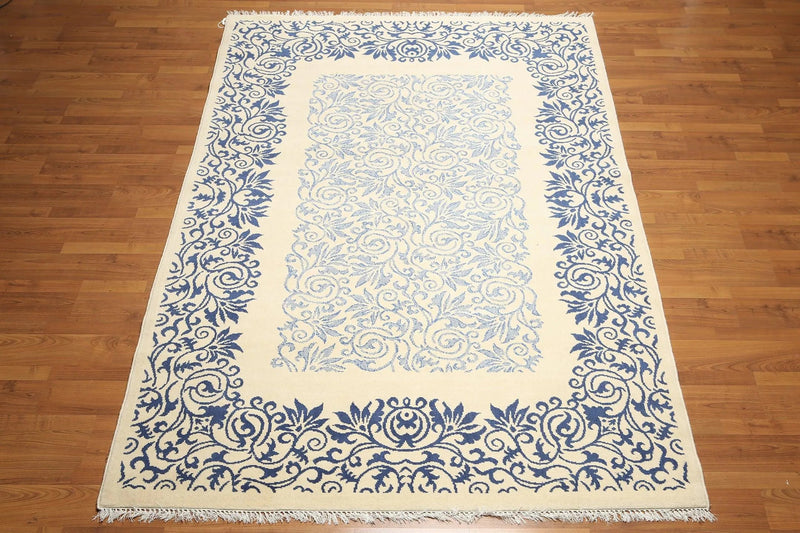 6' x 9' look & quality Chinese Art-Deco Area Rug 100% Wool 6x9