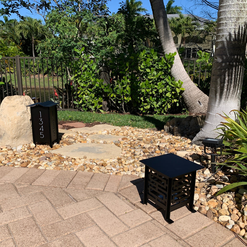 RadiantLight 14" tall ADDRESS MARKER Landscape Light - Garden Light