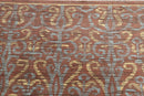 5' x 7' Hand knotted 100% Wool Rug Carpet Transitional Brown