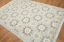 6' x 9' Hand knotted 100% Wool Oriental Area rug Modern Gray