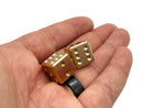 Pair-A-Dice - Brass Dice Set
