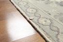 6' x 9' Hand knotted 100% Wool Oriental Area rug Modern Gray