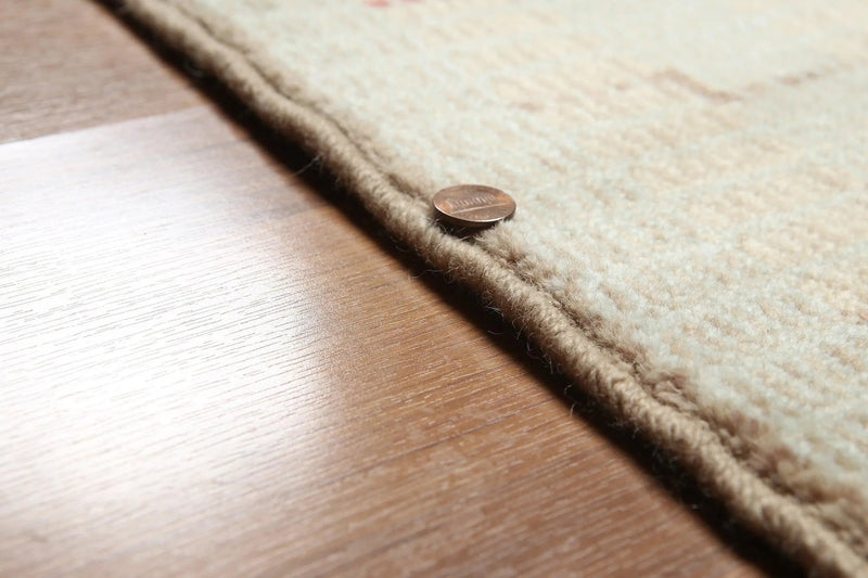 6' x 9' Handmade 100% Wool Oriental Area rug Modern 6x9 Beige