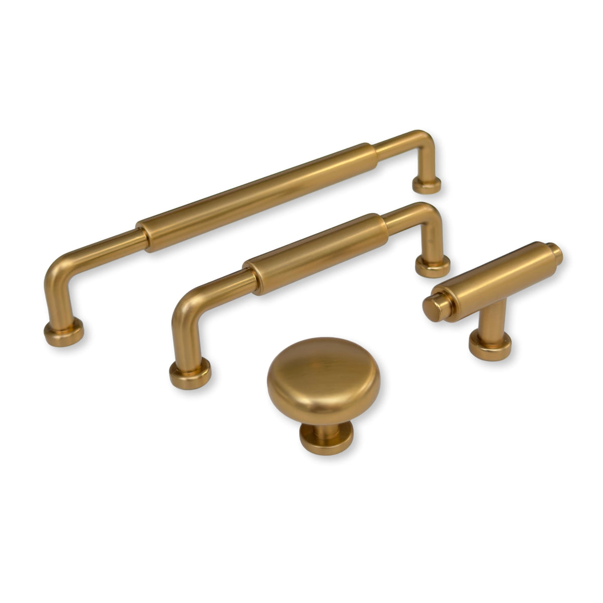Champagne Bronze "Wesley" Mission Drawer Pulls and Knobs, photo 5 of 6