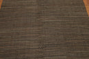 6x9 Tone on Tone Leather Flat Pile Modern & Contemporary Oriental Area Rug