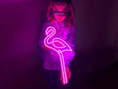 Flamingo Neon Sign, Neon Metal Wall Art