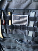 (PAIR) Car Seat Back Gear Organizer with FREE US Flag Patch included by Redemption Tactical