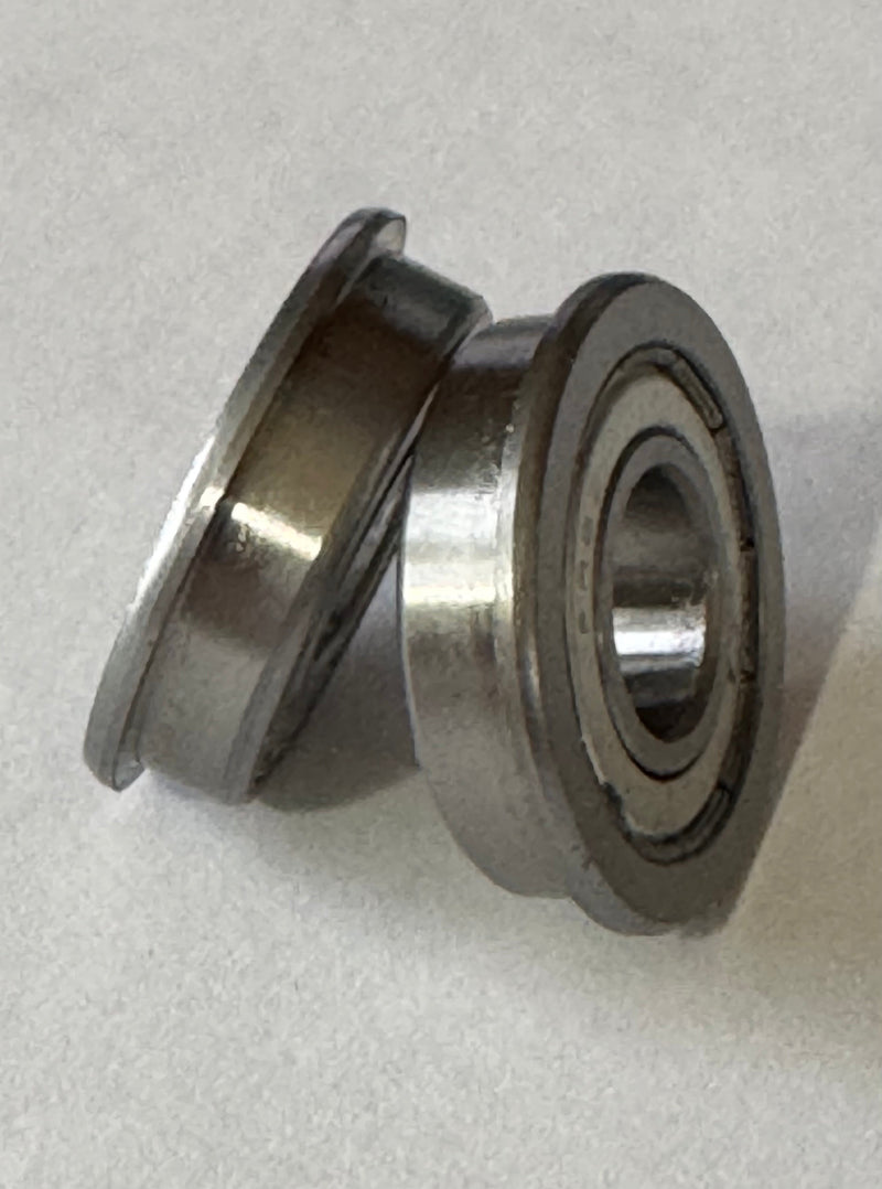 2- Zinc Plated grease packed Flanged NMW Crafts, Dutch Windmill Paddle Bearings