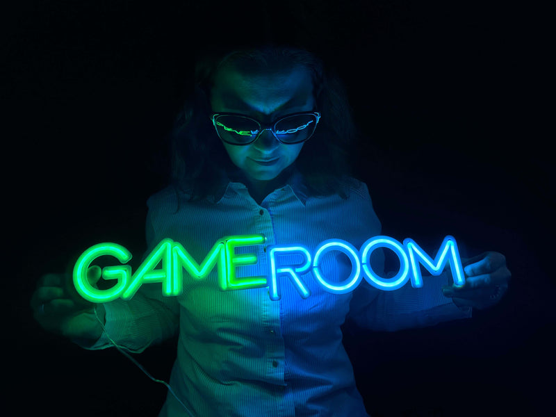 Custom Neon Sign, Neon Metal Wall Art
