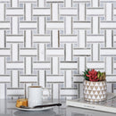 5-Pack Gray 10-in x 10-in Polished Natural Stone Floor and Wall Tile
