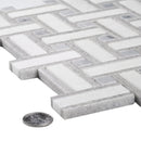 5-Pack Gray 10-in x 10-in Polished Natural Stone Floor and Wall Tile