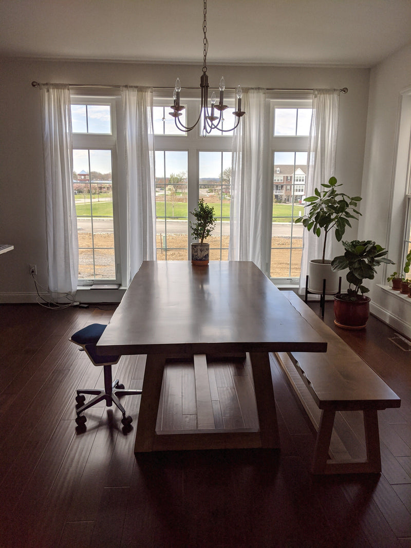 T Base Dining Table