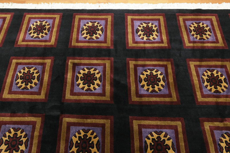 8' x 10' Hand Knotted 100% New Zealand Wool Modern Tibetan Oriental Area Rug