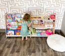 RAY+ROY- Scalloped Toy Shelf + Bookshelf