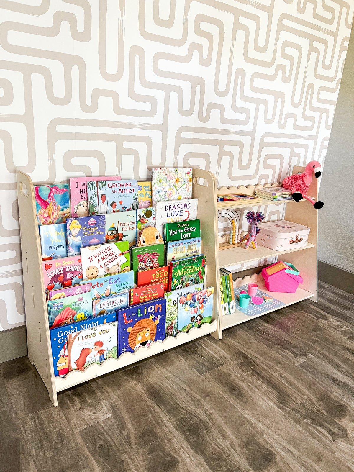 RAY+ROY- Scalloped Toy Shelf + Bookshelf, photo 8 of 18