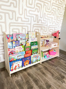 RAY+ROY- Scalloped Toy Shelf + Bookshelf