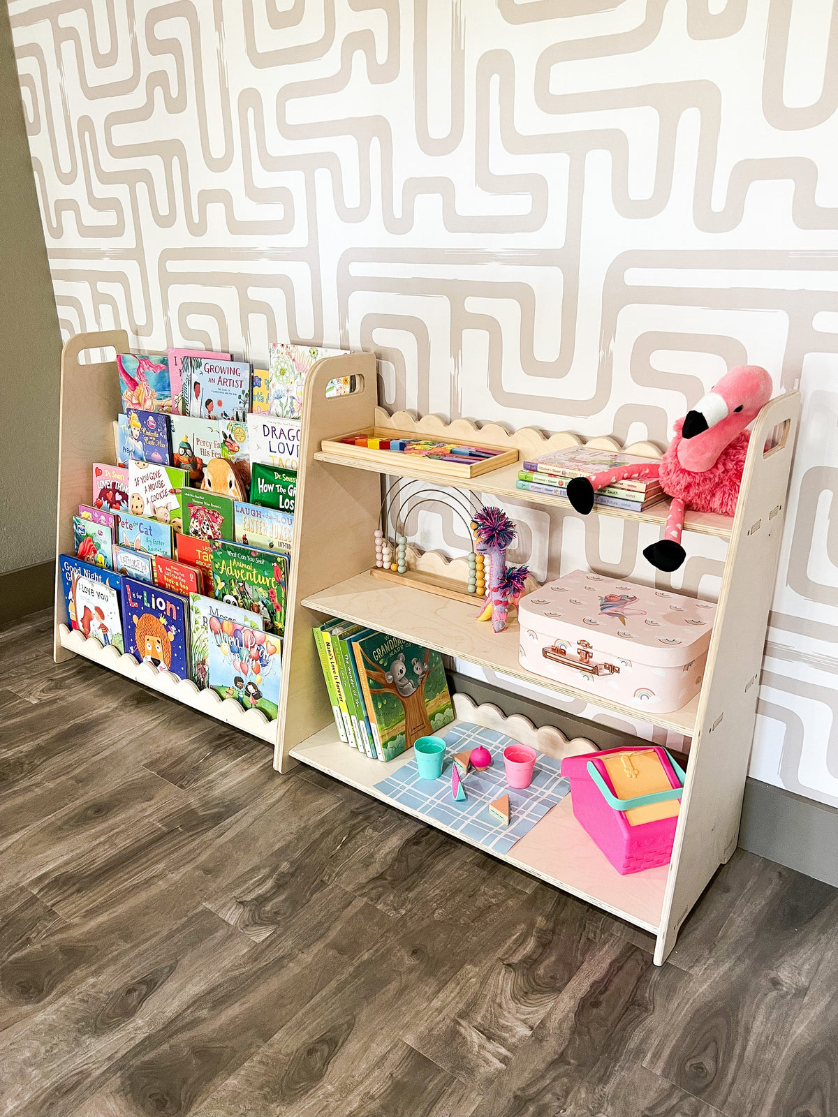 RAY+ROY- Scalloped Toy Shelf + Bookshelf, photo 7 of 18