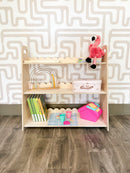 RAY- Scalloped Toy Shelf