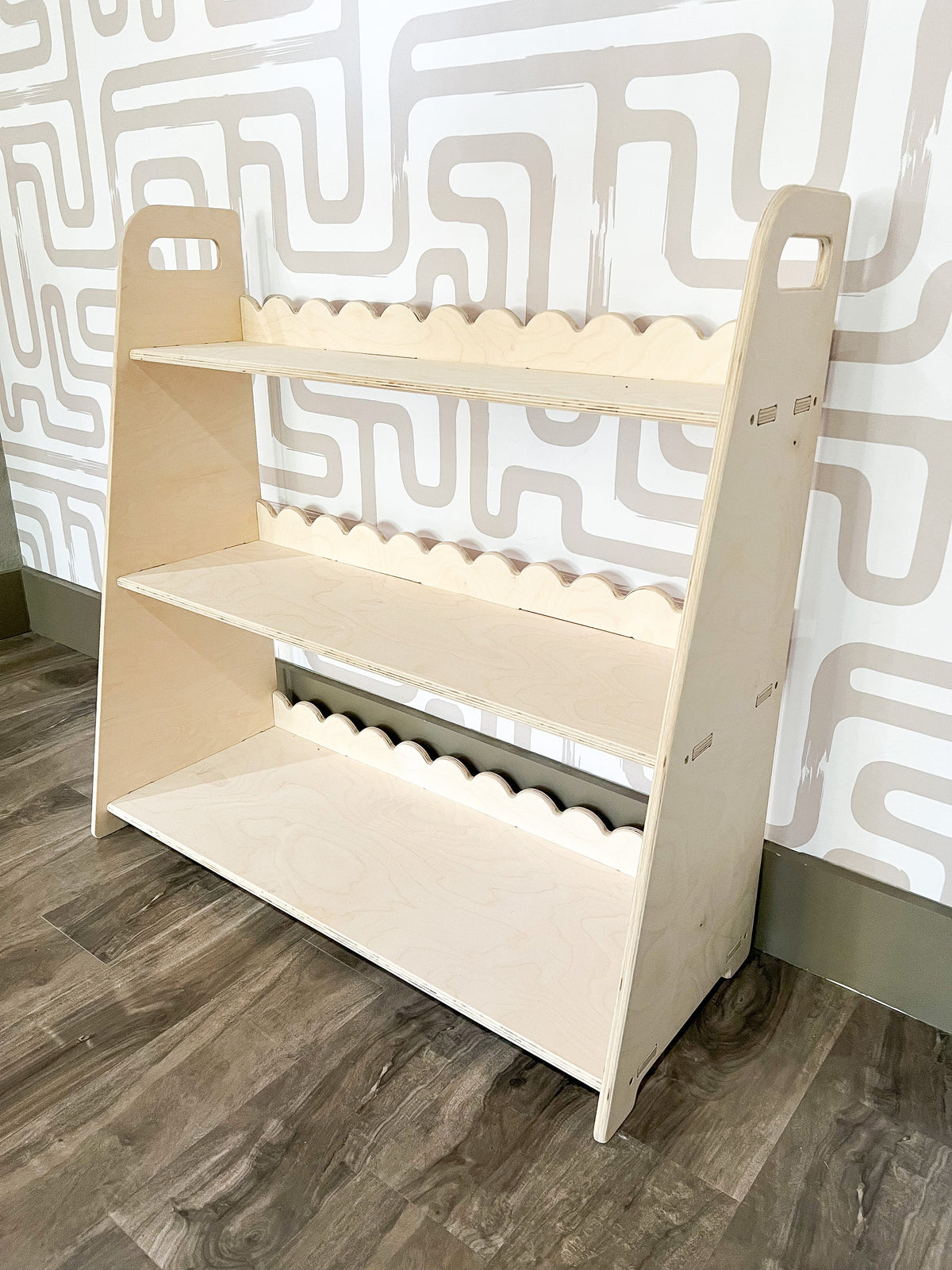 RAY+ROY- Scalloped Toy Shelf + Bookshelf, photo 15 of 18