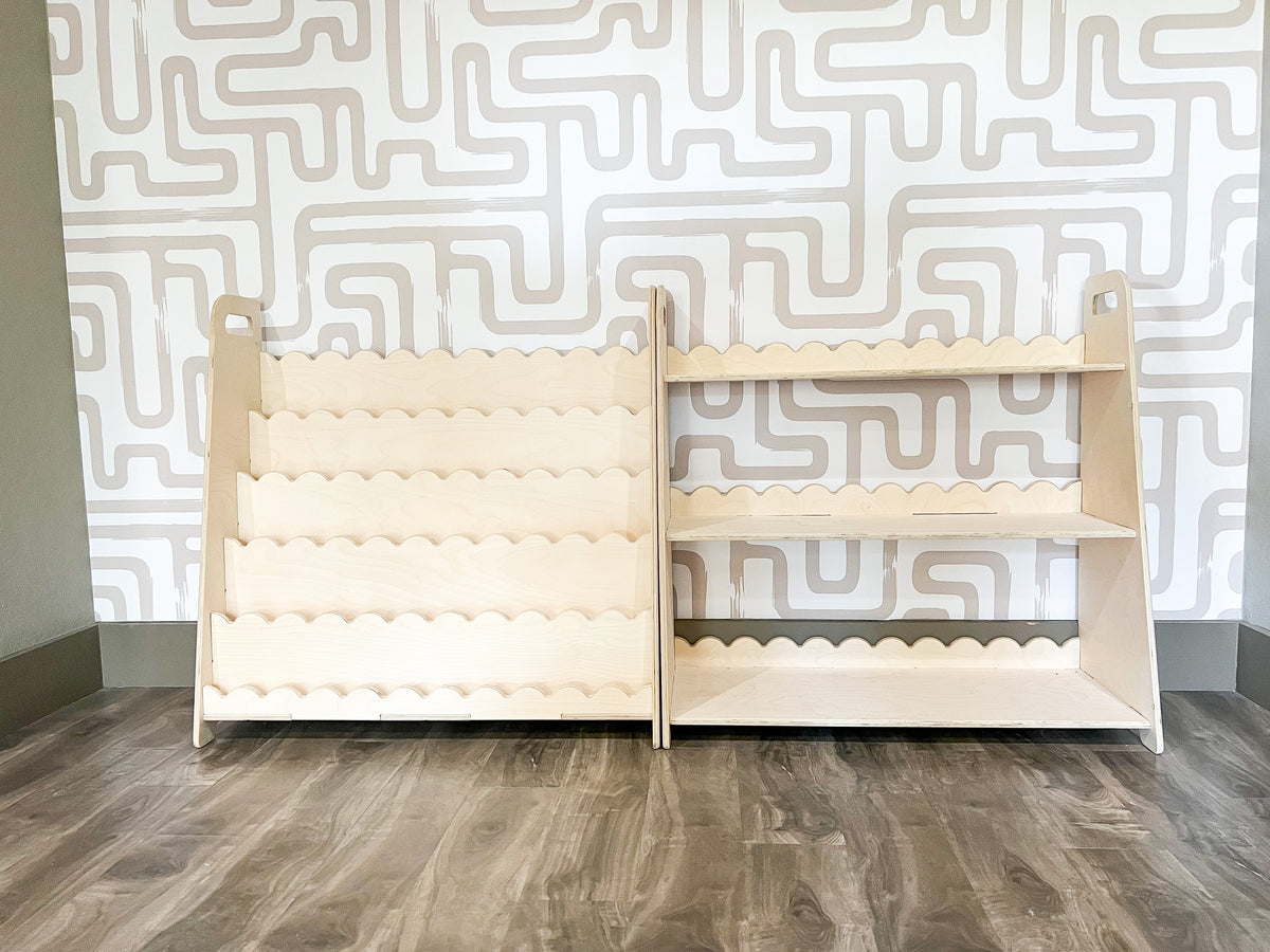 RAY+ROY- Scalloped Toy Shelf + Bookshelf, photo 11 of 18