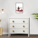 Mascot Hardware Tacoma 1-1/2 in. Marble Smoky Drawer Cabinet Knob