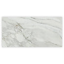 White with Gray Vein 24x48 Polished Porcelain Large Format Tile (2 pack, 15.42 sq ft/case)