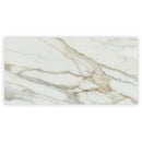 White with Gray Vein 24x48 Polished Porcelain Large Format Tile (2 pack, 15.42 sq ft/case)