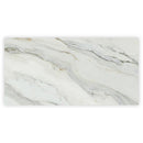 White with Gray Vein 24x48 Polished Porcelain Large Format Tile (2 pack, 15.42 sq ft/case)