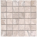 Beige 12x12 Matte Uniform Square Porcelain Mosaic Tile (6 pack, 5.81 sq ft/case)