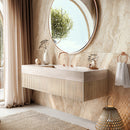 Beige 24x48 Polished Porcelain Large Format Tile (2 pack, 15.55 sq ft/case)