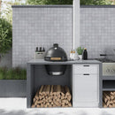 Gray 24x48 Matte Porcelain Large Format Tile (2 pack, 15.55 sq ft/case)