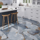Blue 24x48 Lappato Porcelain Large Format Tile (2 pack, 15.5 sq ft/case)