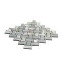 Green 12x12 Matte Basketweave Porcelain Mosaic Tile (5 pack, 4.84 sq ft/case)