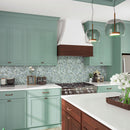Green 12x12 Matte Basketweave Porcelain Mosaic Tile (5 pack, 4.84 sq ft/case)